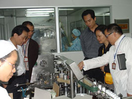 省領(lǐng)導(dǎo)、市領(lǐng)導(dǎo)來我司進(jìn)行視察、指導(dǎo)